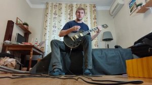 Обзор сборки и звука доработанной китайской реплики Gibson Les Paul Custom чёрная матовая