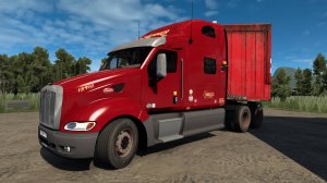 433 / ETS2 1.56 / Peterbilt 387 / Русская сборка / Мяунджа - Усть-Нера, снова пустырём.