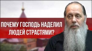 Почему Господь наделил людей страстями?
