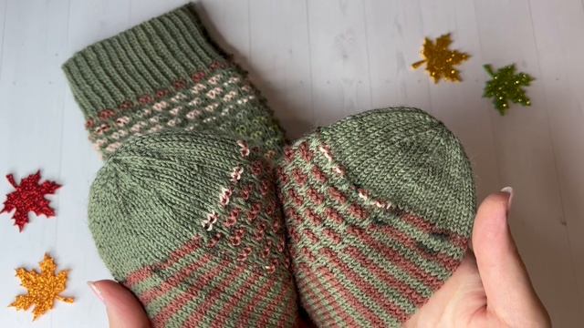 Отчёт октября в СП»Носочный блюз осени» 🍁Готовые работы🧦 смотреть онлайн