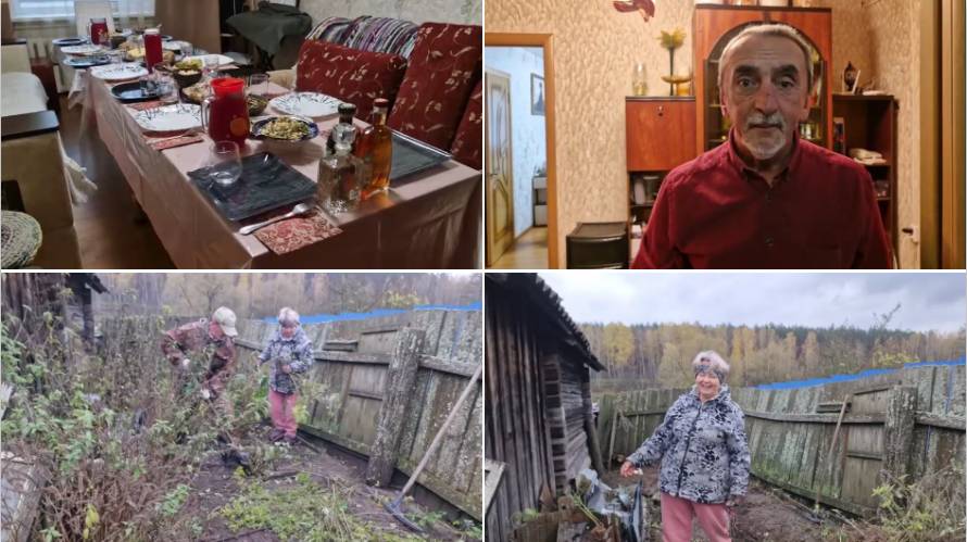 БЫЛИ В БАНЕ, БЫЛИ НА ЮБИЛЕЕ, ВЫРУБИЛИ И ВЫКОПАЛИ КРАПИВУ В КУРЯТНИКЕ И ПОСАДИЛИ ПЕРСИКИ. смотреть онлайн