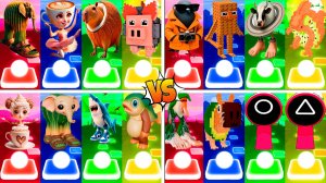 МЕГАМИКС БАЛЕРИНА КАПУЧИНО 🆚 СВИНИНО БОРДИНО 🆚 ДРУГИЕ БРЕЙНРОТ МЕМЫ | Tiles Hop №249-252