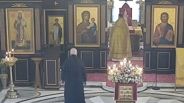 20.10.2025 Божественная Литургия. Понедельник. Седмица 20-я по Пятидесятнице. смотреть онлайн