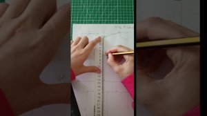 Построение выкройки футболки оверсайз