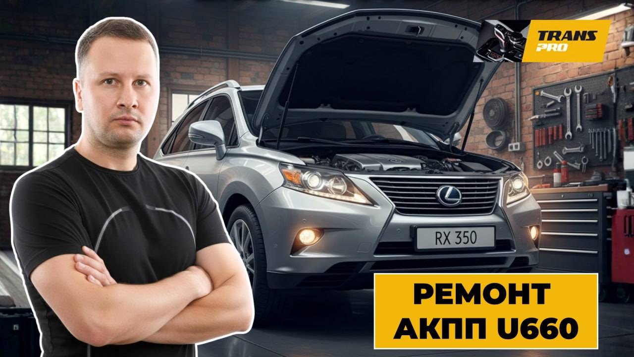 Ремонт акпп Lexus RX330. Ремонт АКПП U660E, U760.