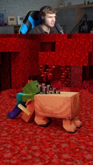 Настоящая ЭВОЛЮЦИЯ ЗОМБИ в Minecraft! 🧟♂️💥 (Анимация) #shorts #шортс #minecraft #майнкрафт #прико