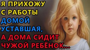 Истории из жизни. Я прихожу с работы домой уставшая, а дома сидит чужой ребенок Аудио рассказы