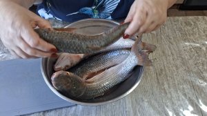 НАИВКУСНЕЙШАЯ МАРИНОВАННАЯ РЫБА-ПЕЛЕНГАС. Так можно готовить толстолобика,щуку, сазана, карася.