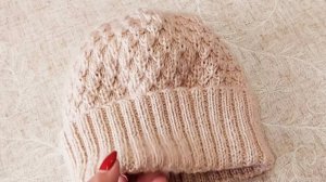 Время утепляться...ШАПКА СПИЦАМИ...ПОДРОБНО КАК ВЯЗАЛА