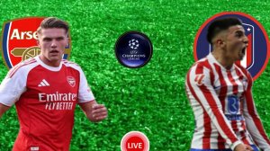 ФУТБОЛ ЛИГА ЧЕМПИОНОВ.  АРСЕНАЛ - АТЛЕТИКО МАДРИД.  ТЕКСТОВАЯ ОНЛАЙН ТРАНСЛЯЦИЯ