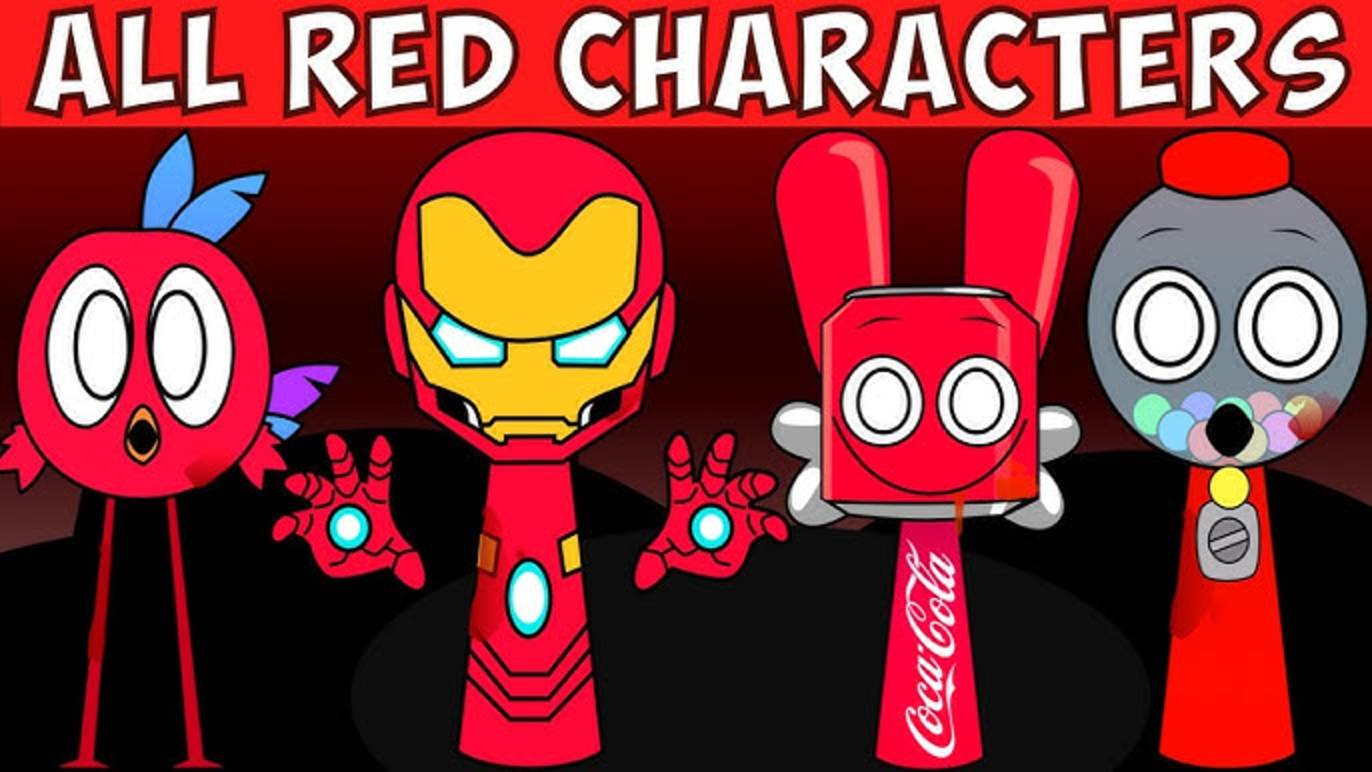 ❤️ EVERY RED OC Characters From Sprunki Wenda Treatment — Все Красные Персонажи! 🔥 смотреть онлайн