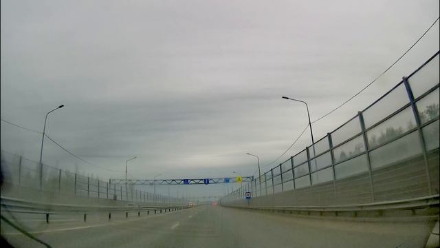 🚗 Видео с видеорегистратора: движение по посёлку Боровский | 70mai Dash Cam Pro | 11.05.2025