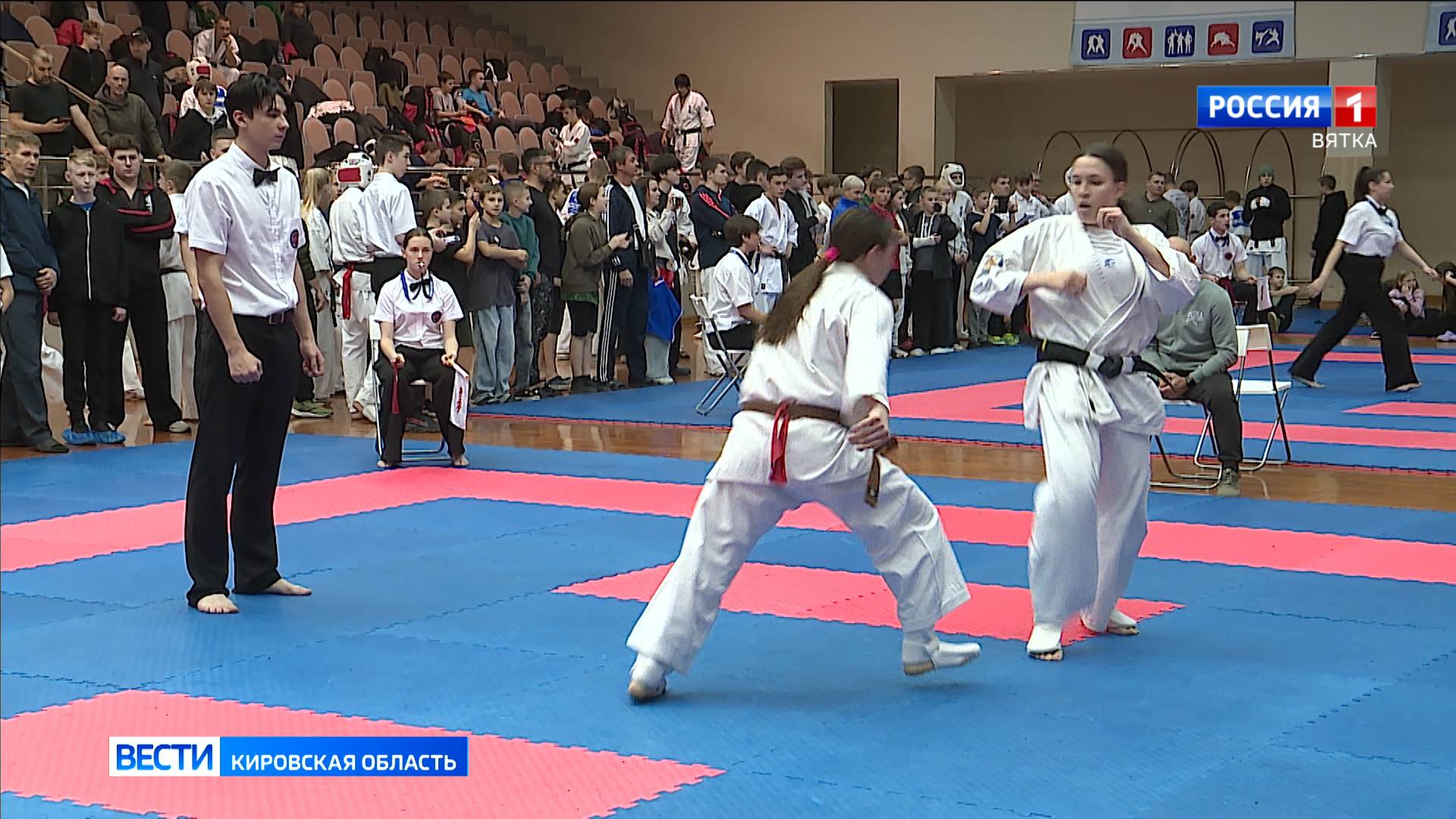 В Кирове впервые прошёл Чемпионат и Первенство ПФО по киокушин смотреть онлайн