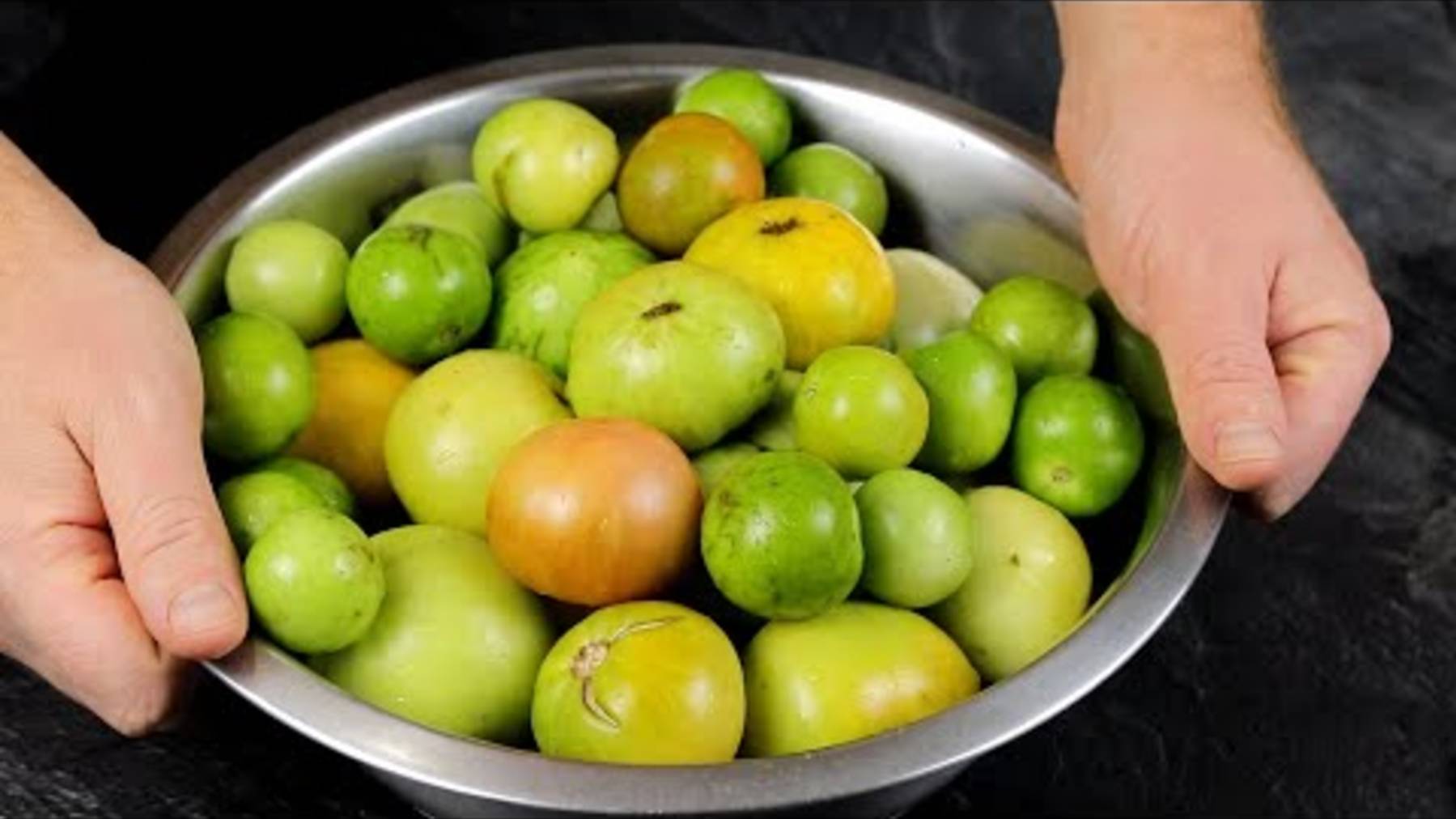 Обалденная ЗАКУСКА на зиму! Зелёные помидоры маринованные по-домашнему смотреть онлайн