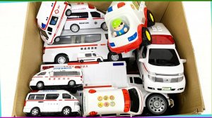 Мультики для детей. Машинки скорой помощи. Яркие мультики про машинки в коробке для малышей