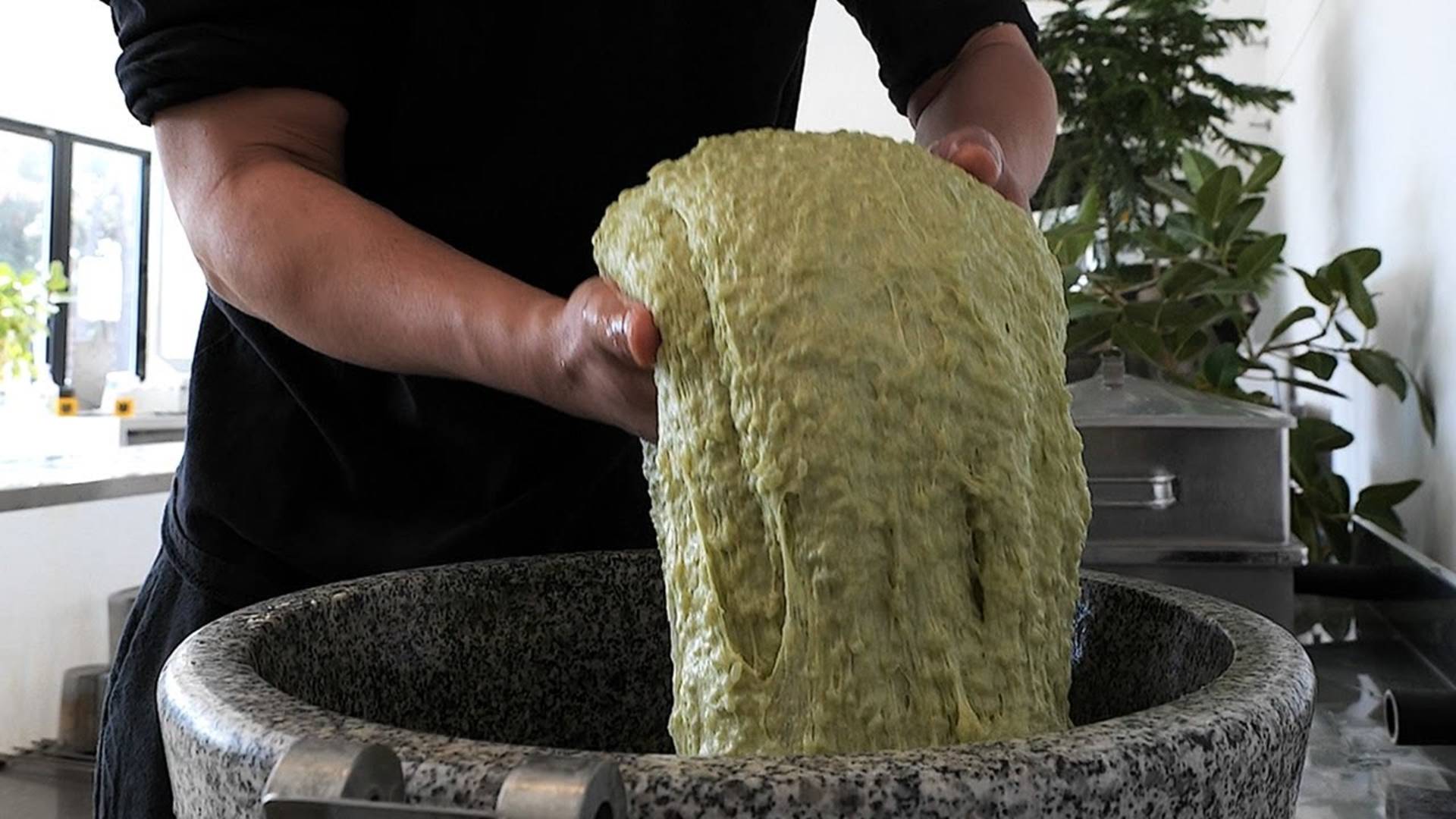 Запеченный клейкий рисовый пирог. Магазин корейских рисовых пирогов смотреть онлайн