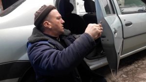 ЛОГАН ремонт замка двери