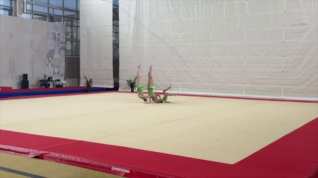 ТР 12-18 лет, Васенкова Анна - Фефелова Ульяна - Негреева Мария,МАУДО ДТДиМ, Темповое упражнение