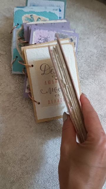 Блокноты из бумаги ручной работы