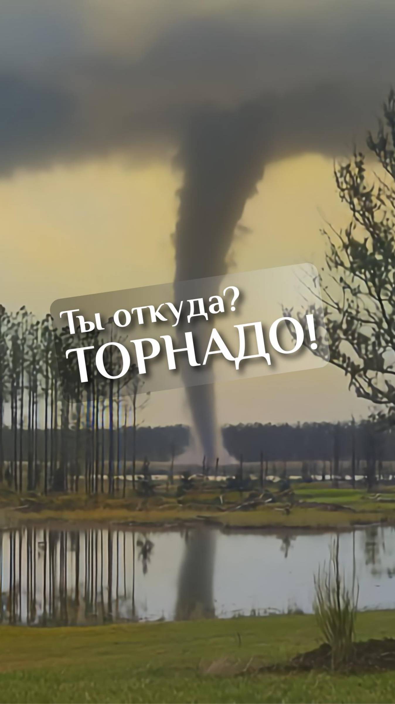 Как рождается торнадо?