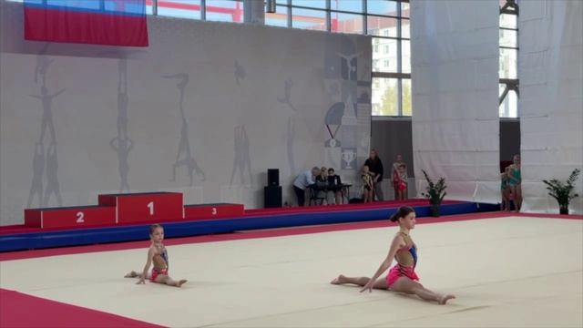 ЖП 1 юношеский разряд, Копина Антонина - Бюйюктузджу Эрика, МАУДО ДТДиМ, Комбинированное упражнение