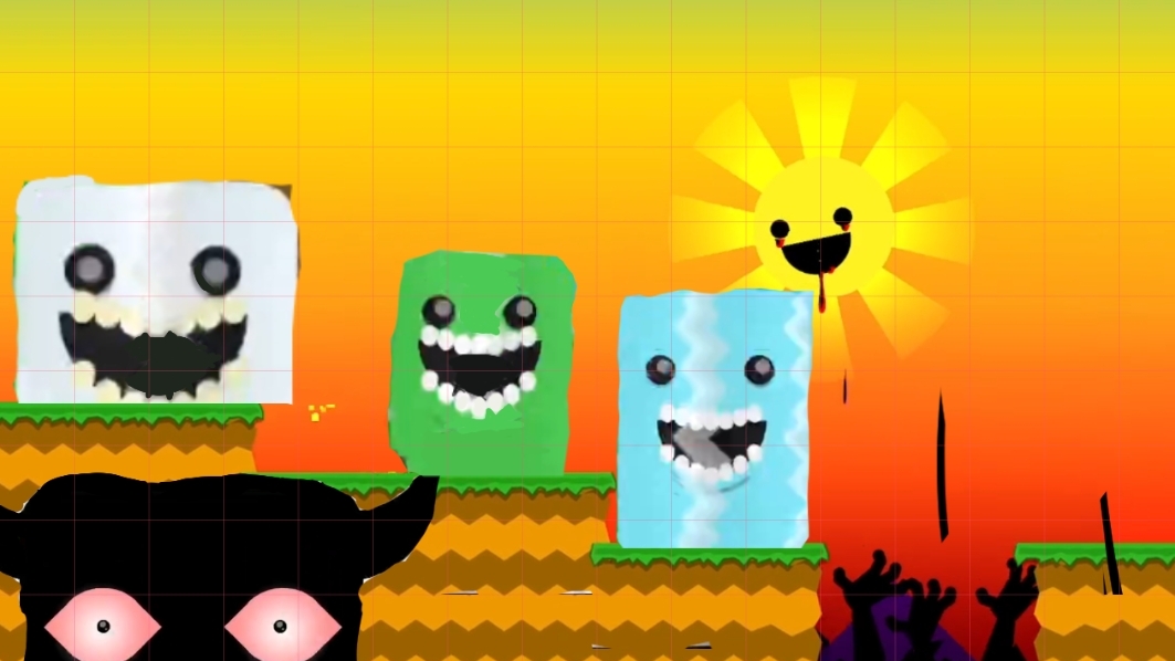 Самый страшный уровень в geometrydash | too kid friendly | геометридаш | GG смотреть онлайн