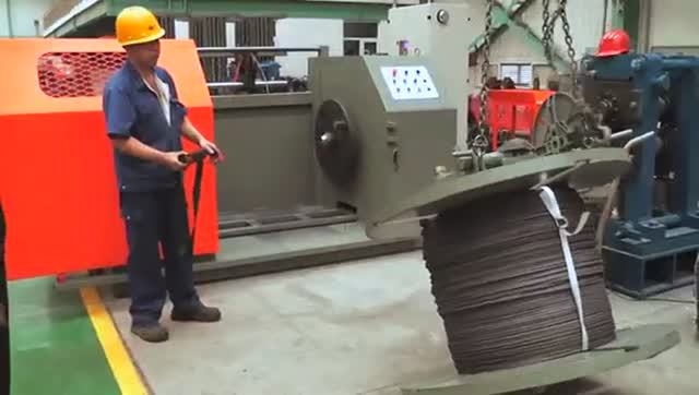 Станок для перемотки бухт TJK Machinery wild rebar bays смотреть онлайн