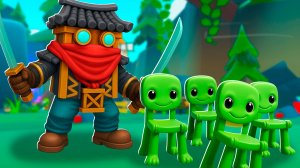 Донатский ПРОТИВ Админский Брейнрот мем в Brainrot Evolution Роблокс !