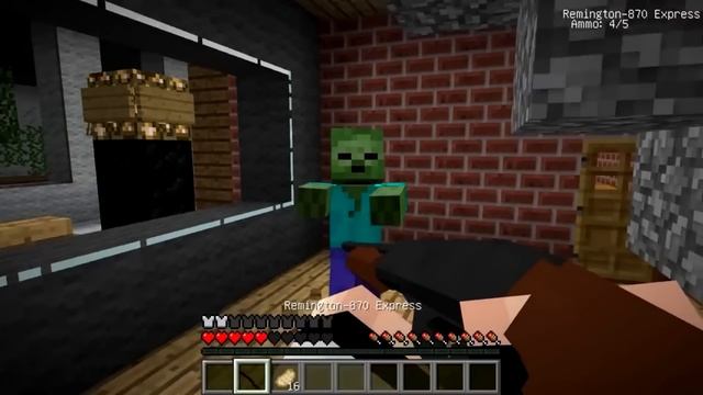 КАК НУБУ И ПРО ВЫЖИТЬ В ЗОМБИ ГОРОДЕ ? МАЙНКРАФТ АПОКАЛИПСИС MINECRAFT смотреть онлайн