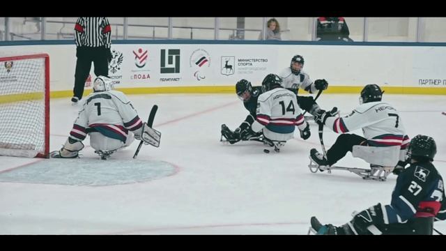 2 круг Высшая лига Дзержинск хоккей-следж