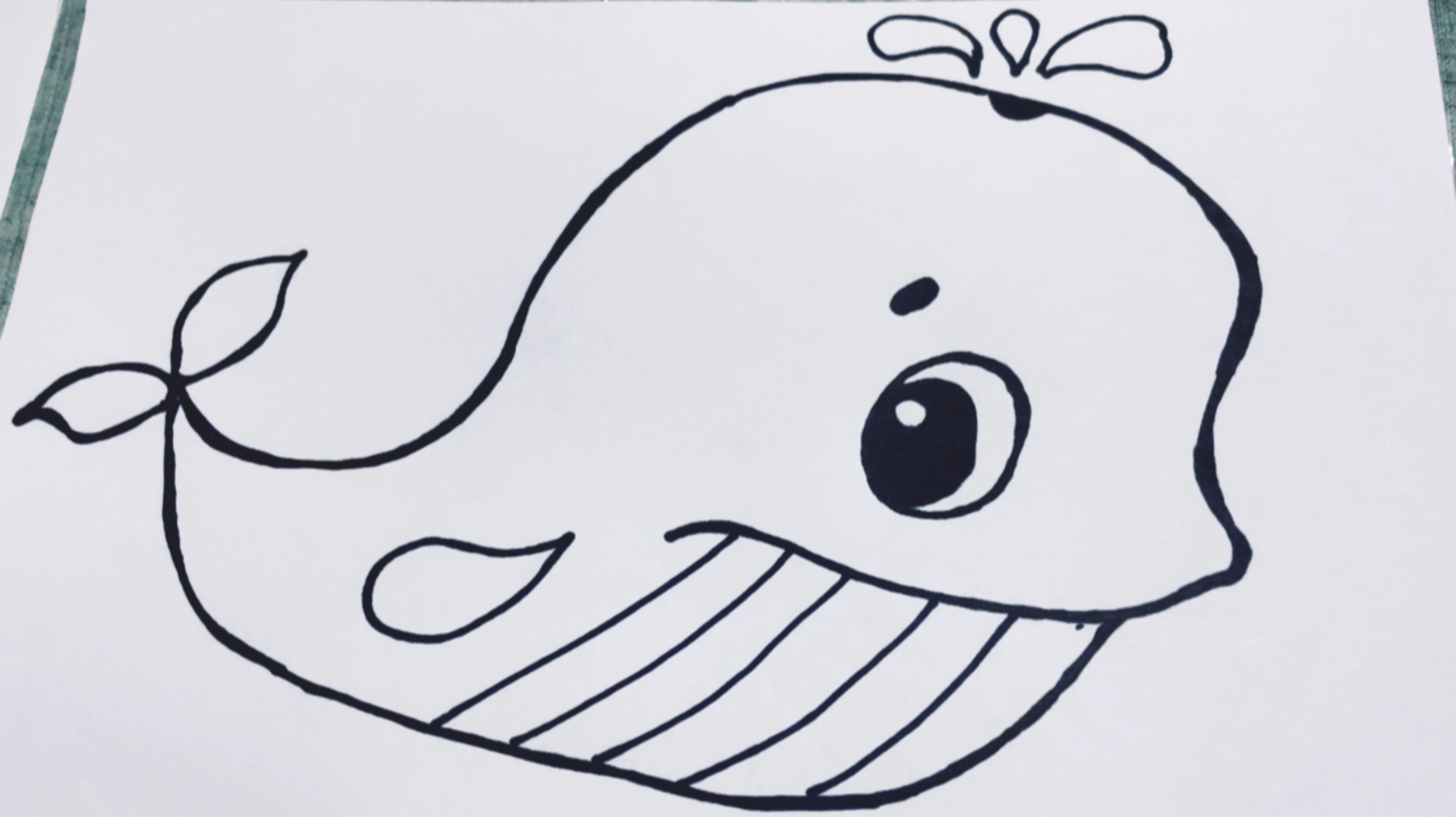 Кит. 🐳 Рисуем Вместе. смотреть онлайн