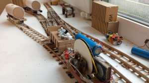 Своими Руками Как Сделать в домашних условиях из картона и бумаги Железную дорогу train