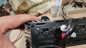 Тестовое подключение усилителя AIRTONE NITRO 4.80