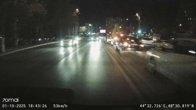 70mai A800SE - Ночь зад смотреть онлайн