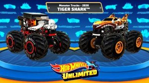 Давайте погоняем на монстр траках. Tiger Shark против Bone Shaker