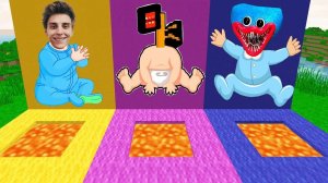 ВЫБЕРИ ПРАВИЛЬНУЮ ЛАВОВУЮ ЯМУ РЕБЕНКА ВЛАД А4 СИРЕНОГОЛОВЫЙ ХАГГИ ПОЖИРАТЕЛЬ В МАЙНКРАФТ SCP