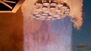 Замедленная съёмка взлёта Starship Super Heavy во время миссии Flight 11