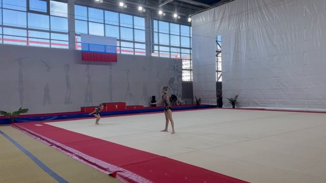 ЖП 1 юношеский разряд, Пурышева Кира - Сотникова Арина,КРОО ФСА,Комбинированное упражнение