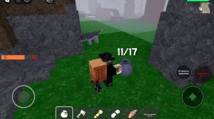 играю в новое обновление в роблокс 99 ночей в лесу