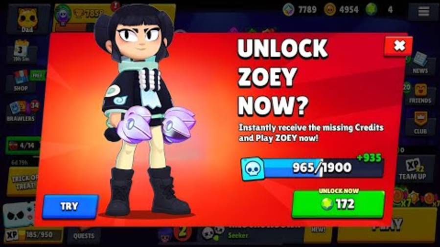 🤬CURSED BRAWLER ZOEY IS TROLLING ME!!! смотреть онлайн