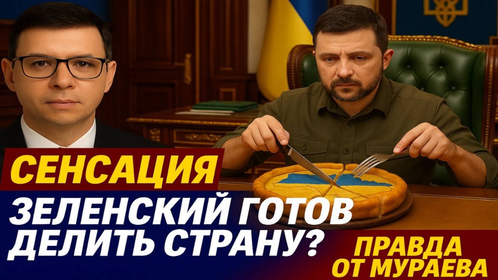 СЕНСАЦИЯ! Правда от Мураева: Зеленский идёт на уступки России ради мира! #Мураев смотреть онлайн