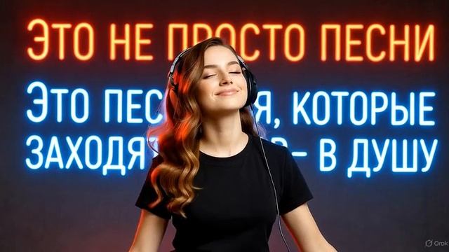ЭТО НЕ ПРОСТО ПЕСНИ — ЭТО ПЕСНИ, КОТОРЫЕ ЗАХОДЯТ В ДУШУ!