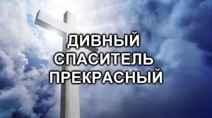 Дивный Спаситель прекрасный