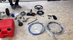 Лодочный мотор MARLIN MP 9.9 AWRS Pro 20 л.c. 2-х тактный, дистанционное управление, электростартер