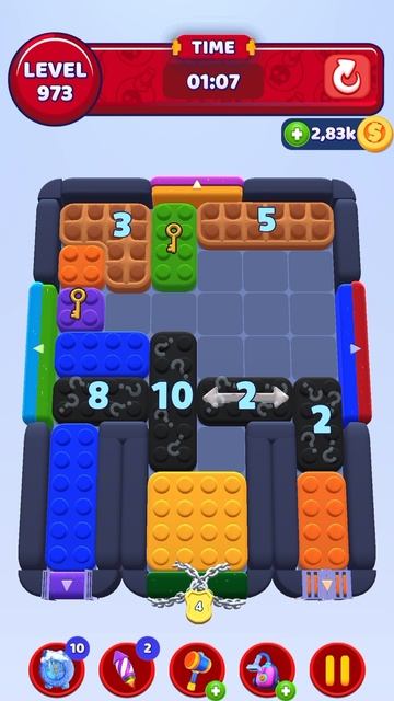 Color Block Jam 973 Уровень смотреть онлайн