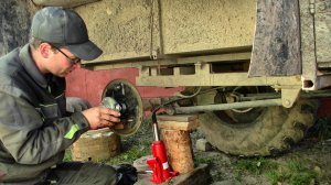 Установка усиленных полуосей в вездеход и ремонт ЛуАЗа с триммером / 4 серия