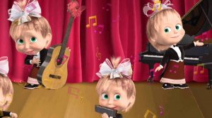 Маша и медведь. Мини игры мультфильм игра