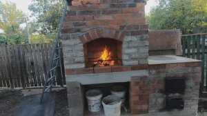 Универсальный печной комплекс. Мангал+ печь под казан своими руками.