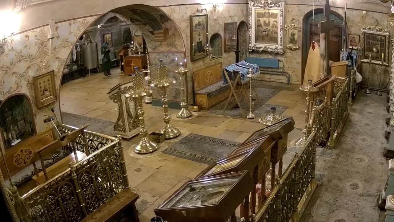 Молебен с акафистом Порт-Артурской иконе Божией Матери. Храм Успения в Путинках. смотреть онлайн