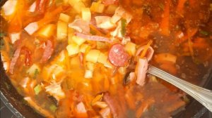 Солянка мясная сборная рецепт